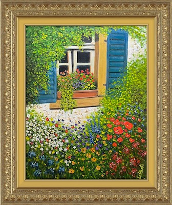 Spring Garden Window